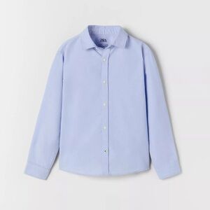 Zara boys basic oxford  Shirt.  Size 9